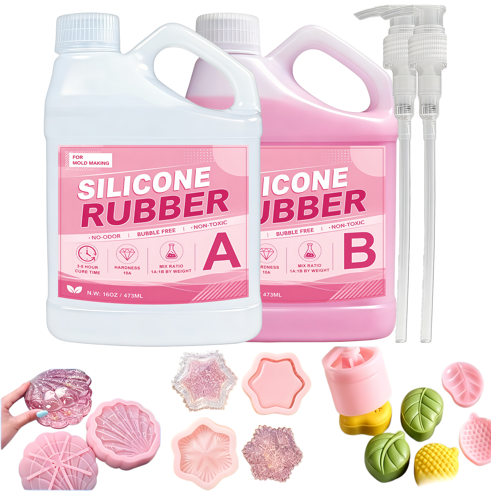Soap Making Ingredients - Liquid Silicone Rubber-Performance Making Kit, Fast
