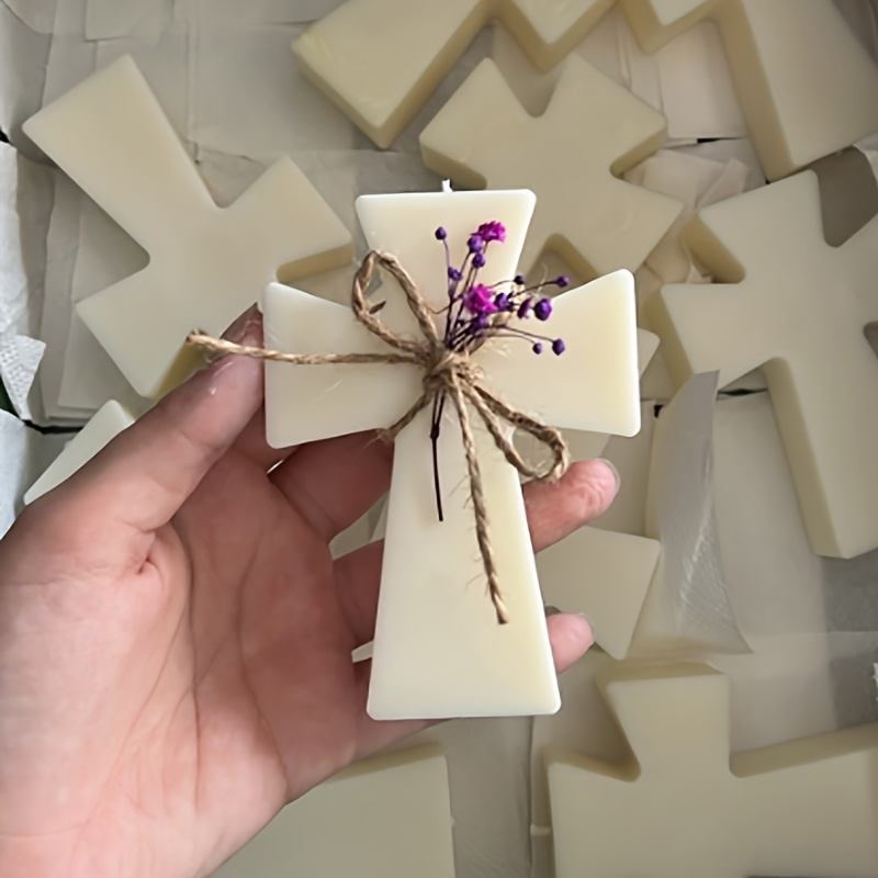 Soap Making Chemical - Silicone Mold Blessing Cross DIY Making