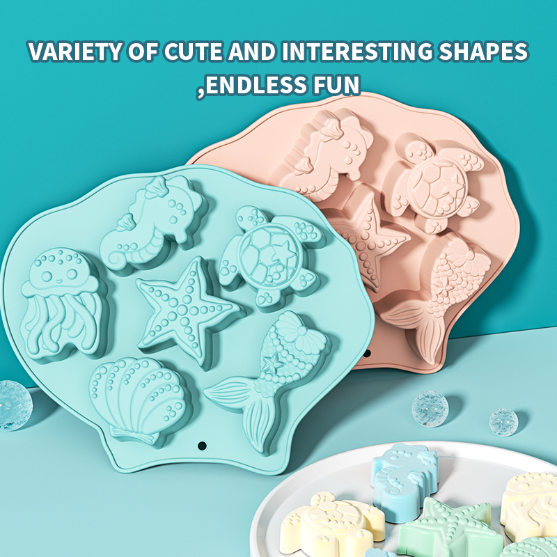 Ocean Fondant Silicone Mold Sh – обзор и цена Soap Making Designs