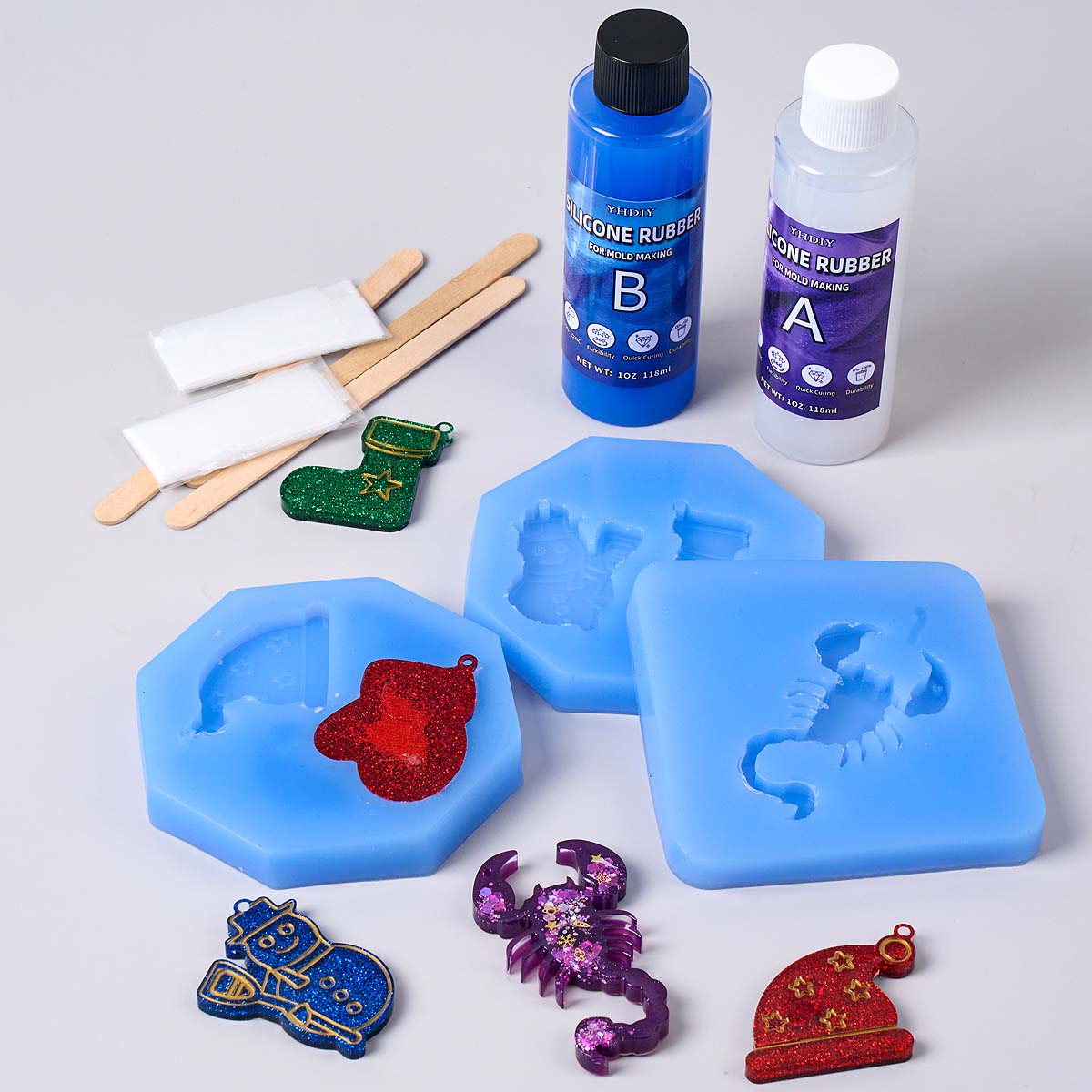 118ml/296ml Silicone Mold Maki – обзор и цена Soap Making Ingredients