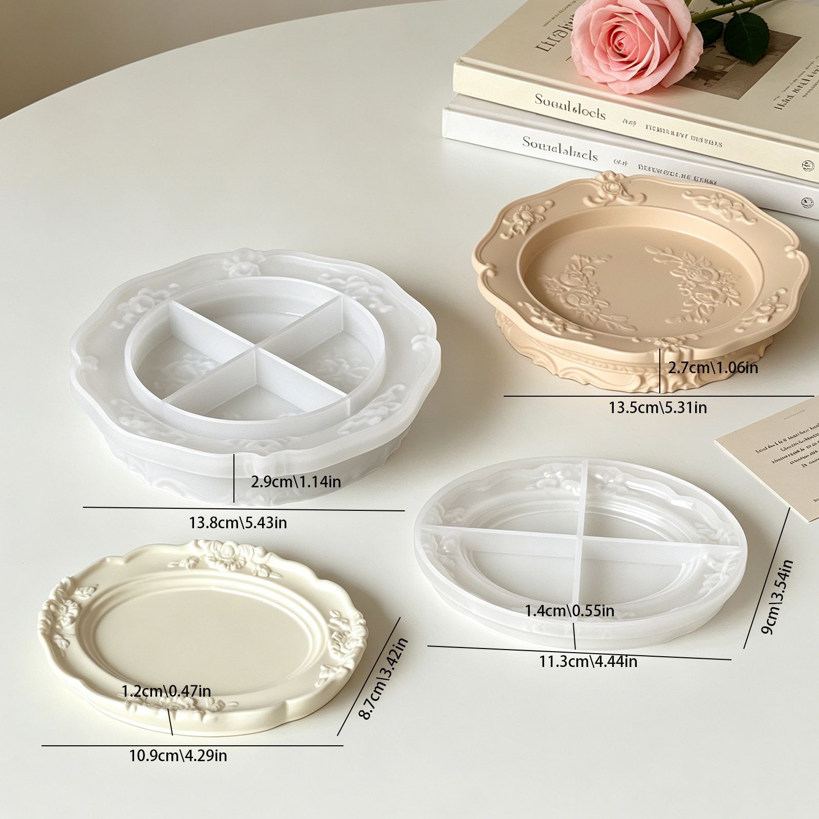Elegant Vintage Baroque Lace S – обзор и цена Soap Making Designs