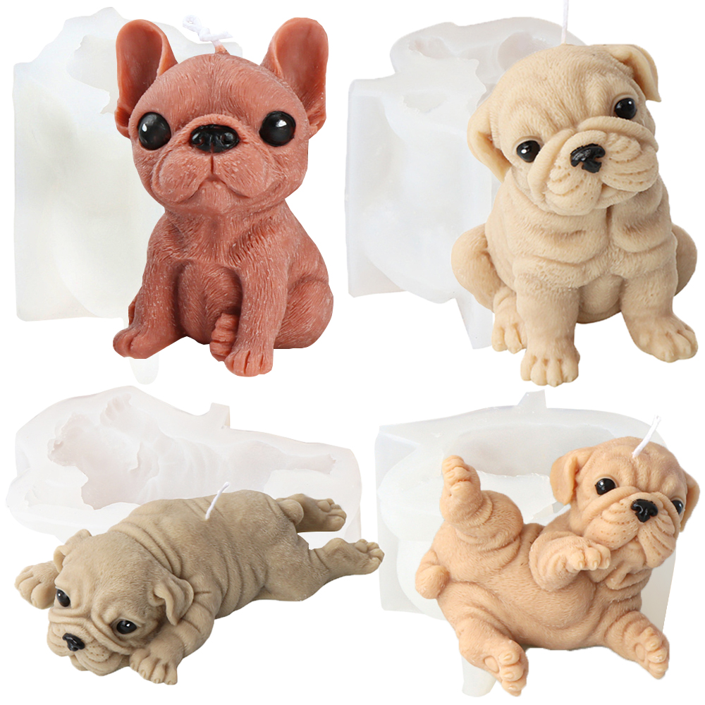 3D Dog Silicone Candle Molds S – обзор и цена Soap Making Chemical