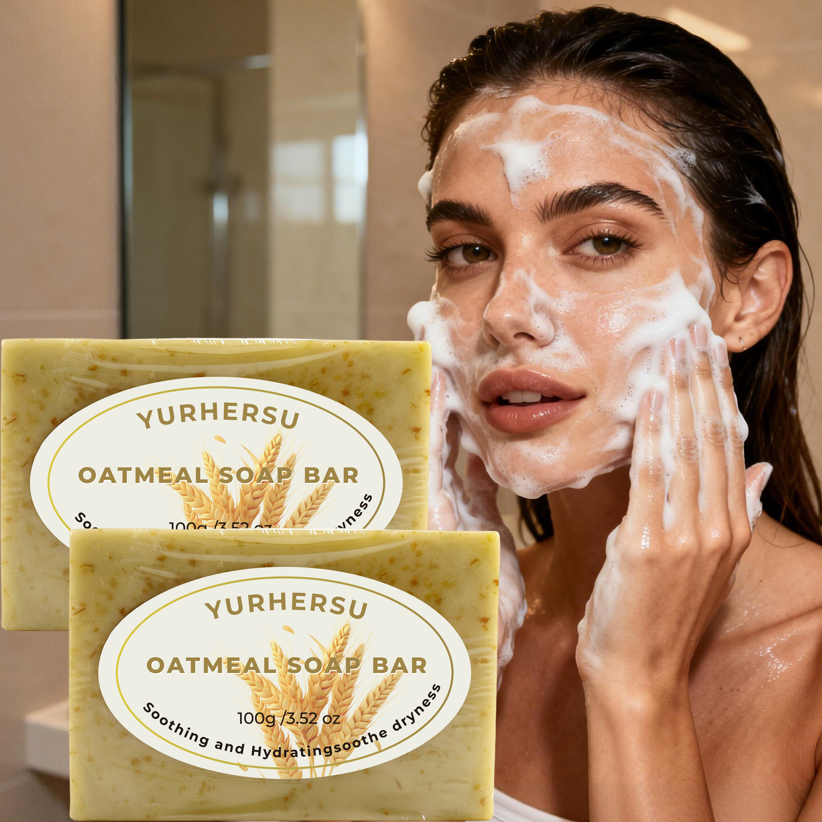 Handmade Oatmeal Soap Gentle E – обзор и цена Soap Making Glycerin
