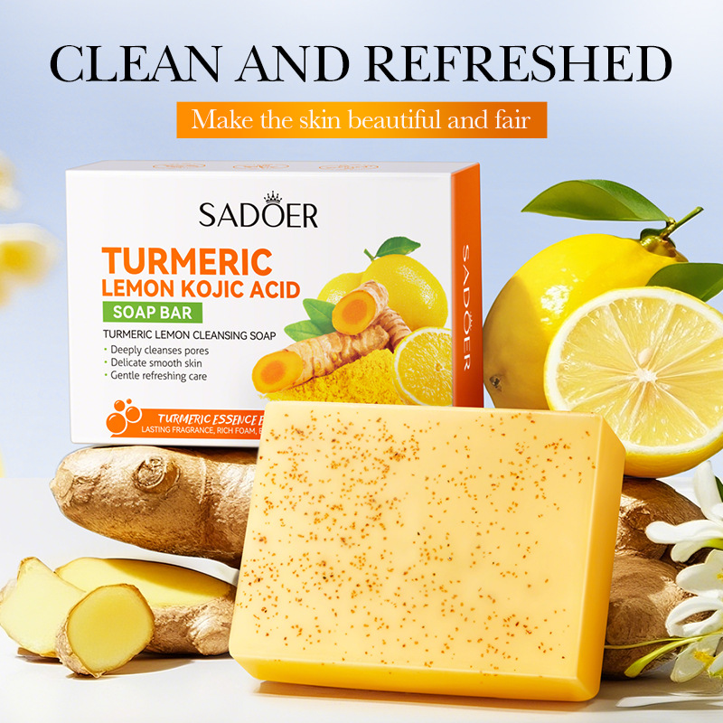 100g Turmeric Lemon Cleansing  – обзор и цена Soap Making Ingredients