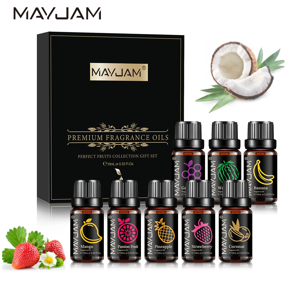 MAYJAM Fragrance Oils Set 8pcs – обзор и цена Soap Making Ingredients