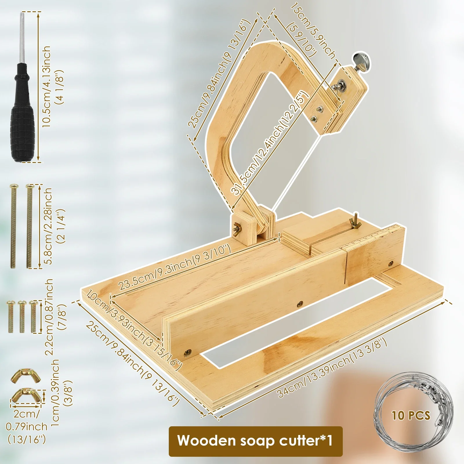 Wooden Soap Cutter Professiona – обзор и цена Soap Cutter Wire