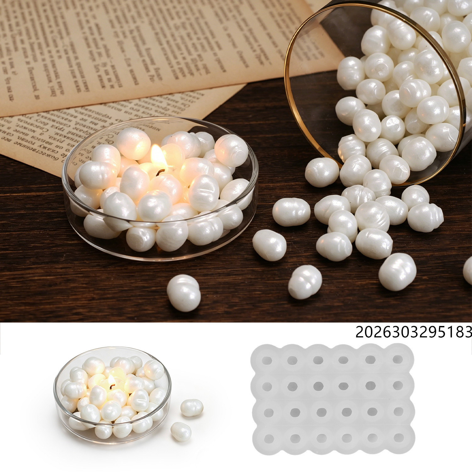Healing Ocean Pearl Mirror Wax – обзор и цена Soap Making Designs