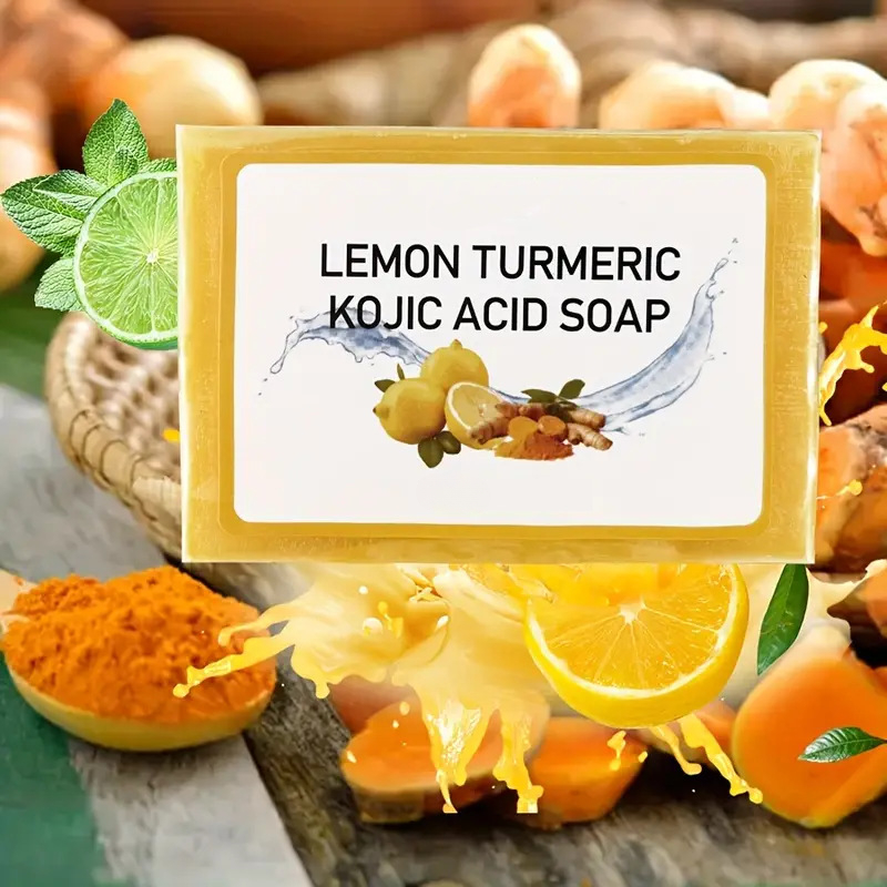 100g Lemon Turmeric Kojic Acid – обзор и цена Soap Making Glycerin