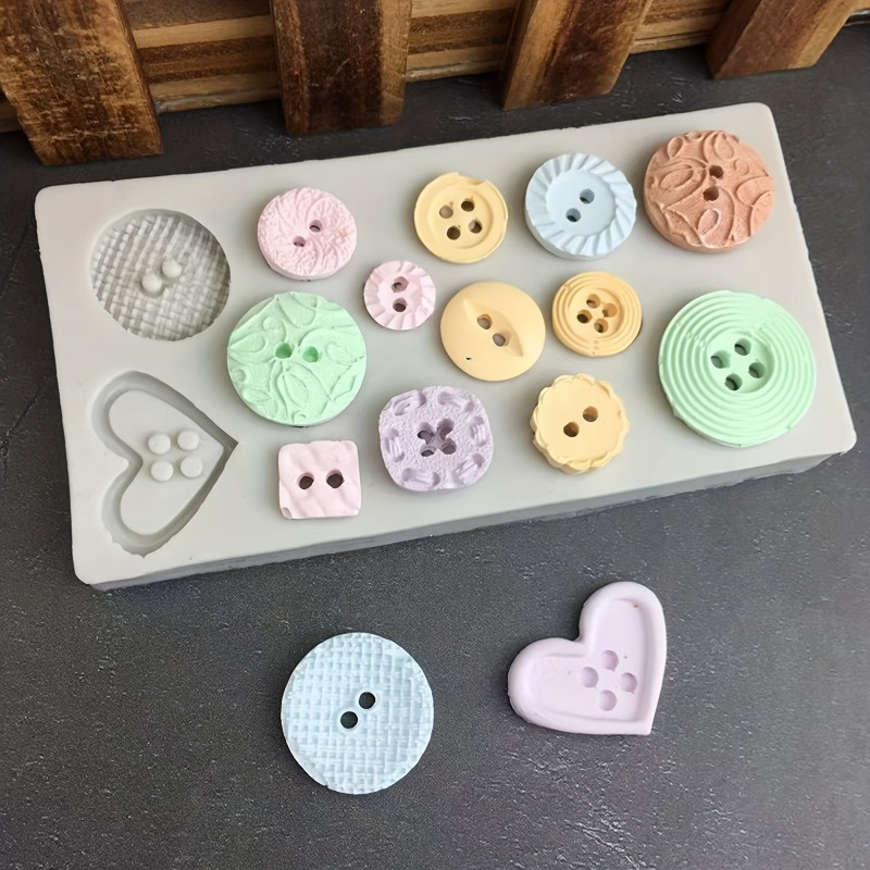 Buttons Shape Silicone Mold Si – обзор и цена Soap Making Designs