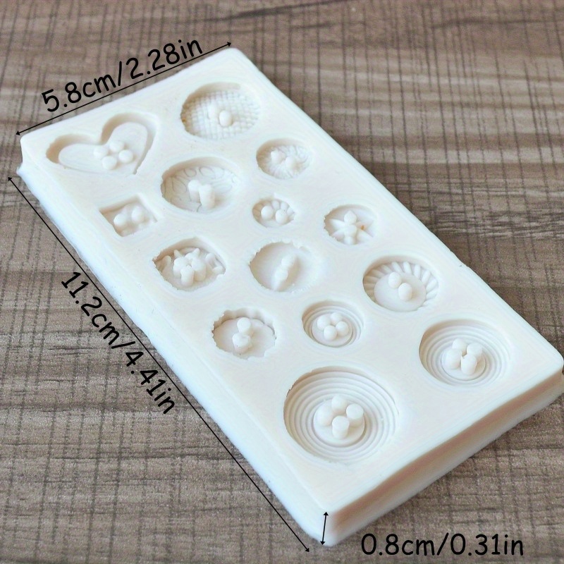 Buttons Shape Silicone Mold Si – обзор и цена Soap Making Designs