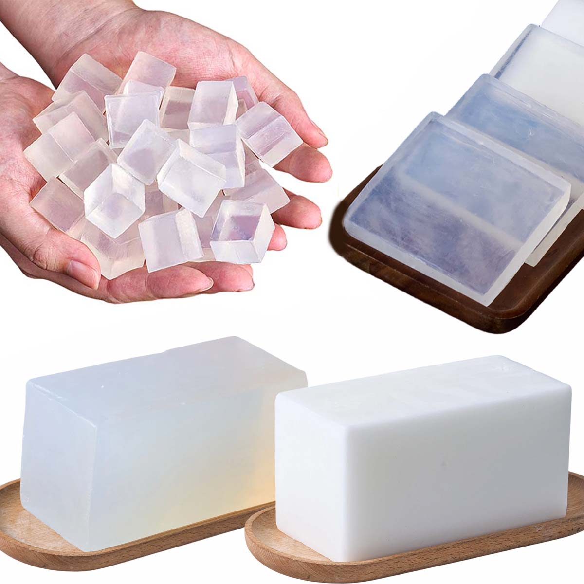 1000g Glycerin Soap Base DIY H – обзор и цена Soap Making Glycerin
