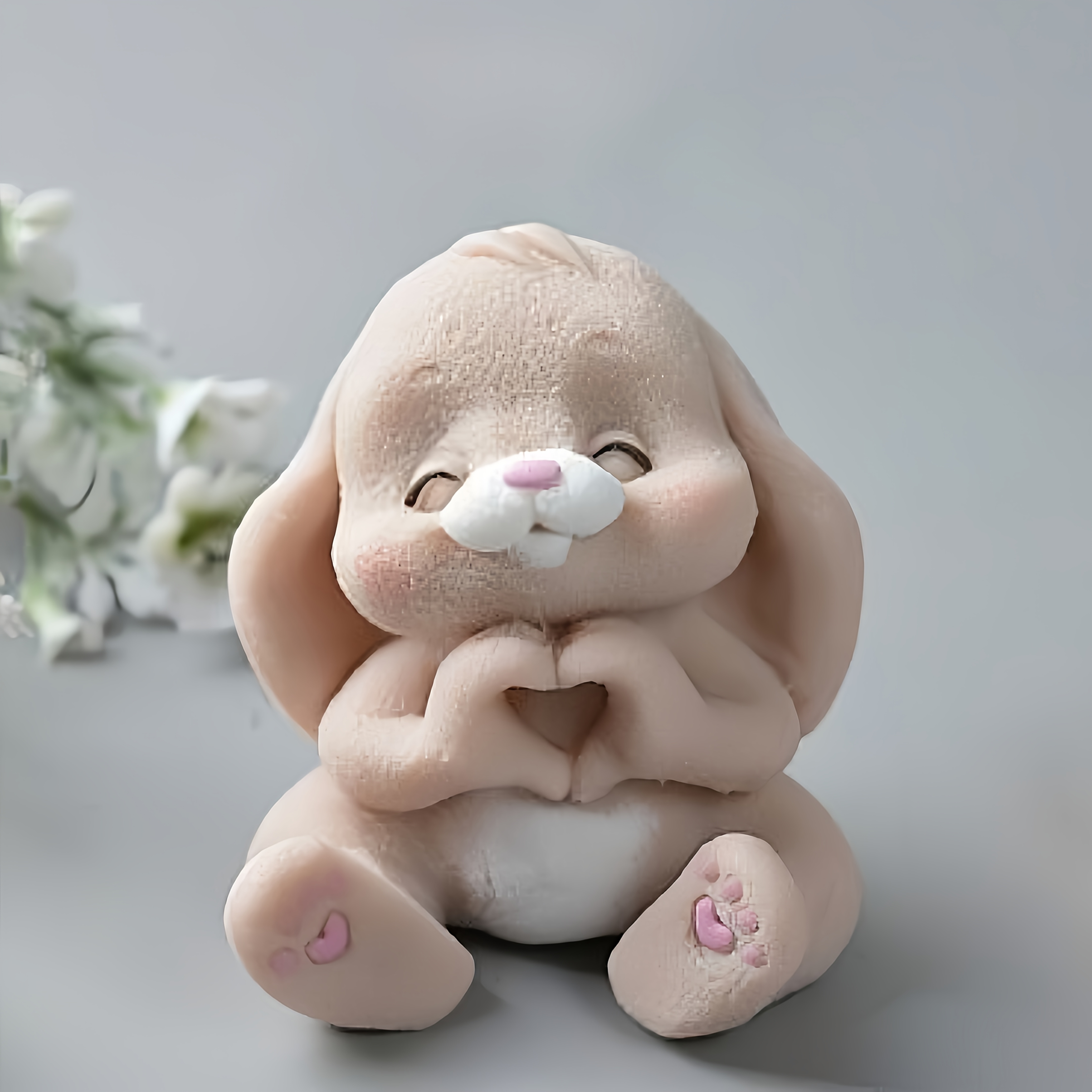 1pc Adorable Rabbit Resin Sili – обзор и цена Soap Making Designs