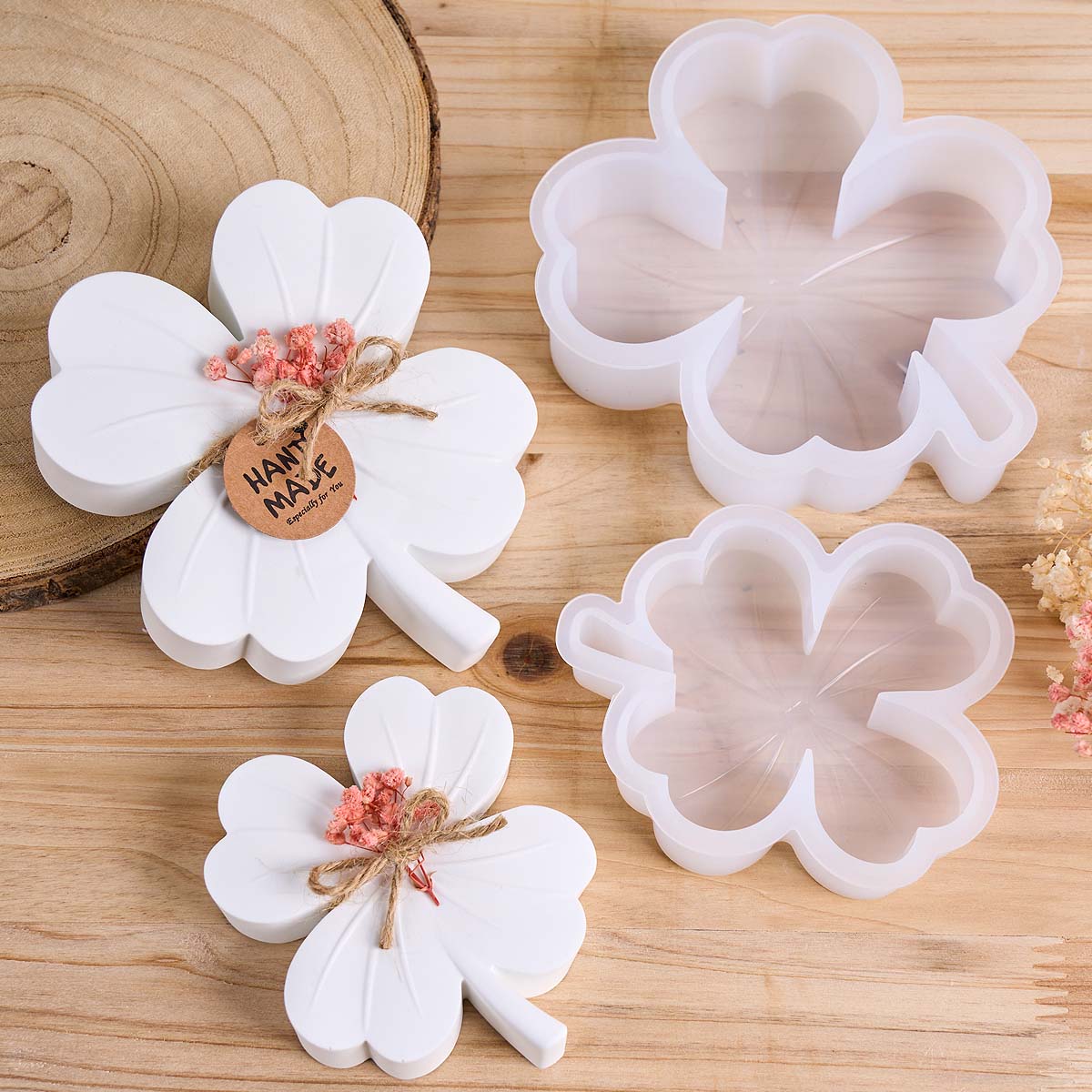 3D Four-leaf Clover Silicone C – обзор и цена Soap Making Chemical