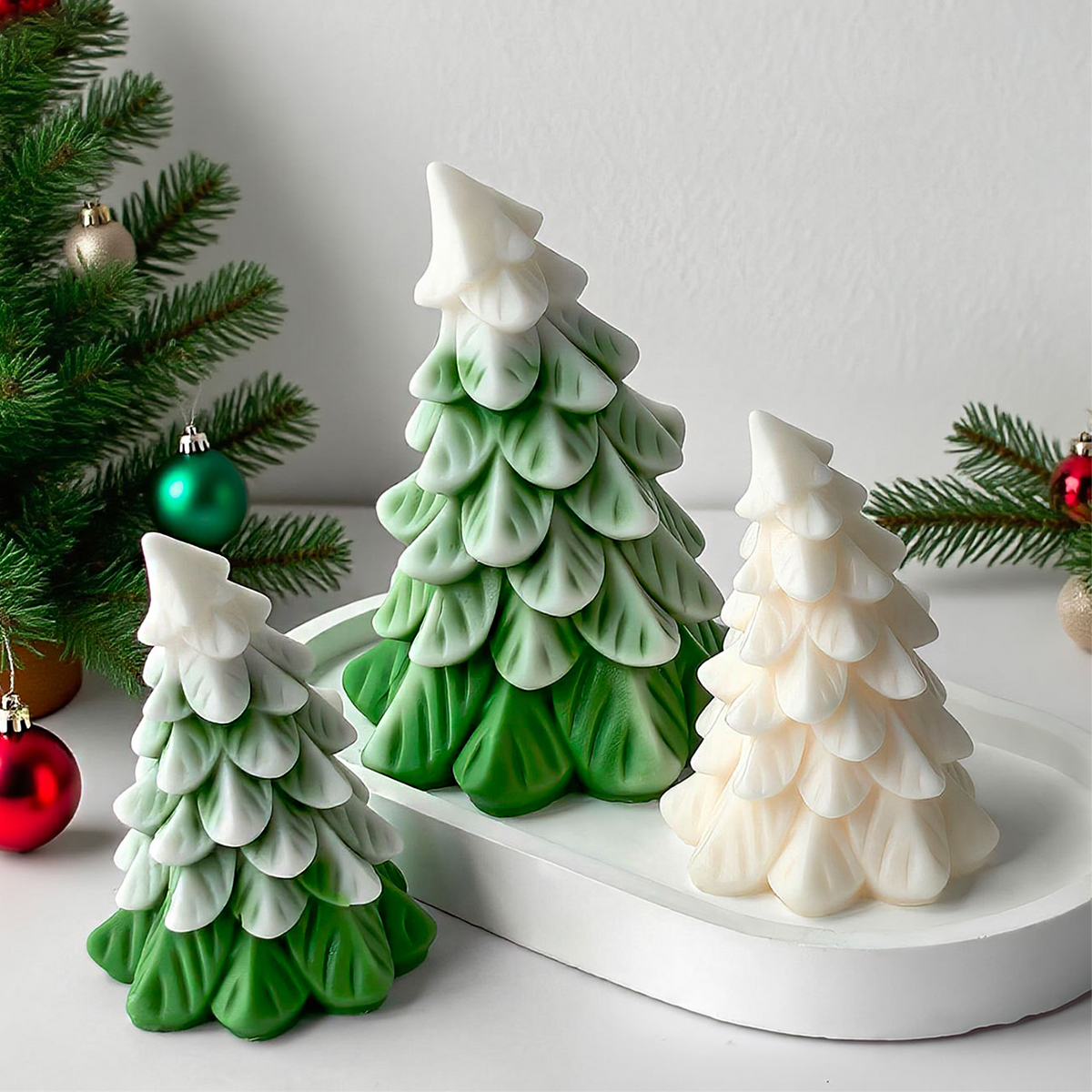 DIY Christmas Tree Silicone Mo – обзор и цена Soap Making Chemical