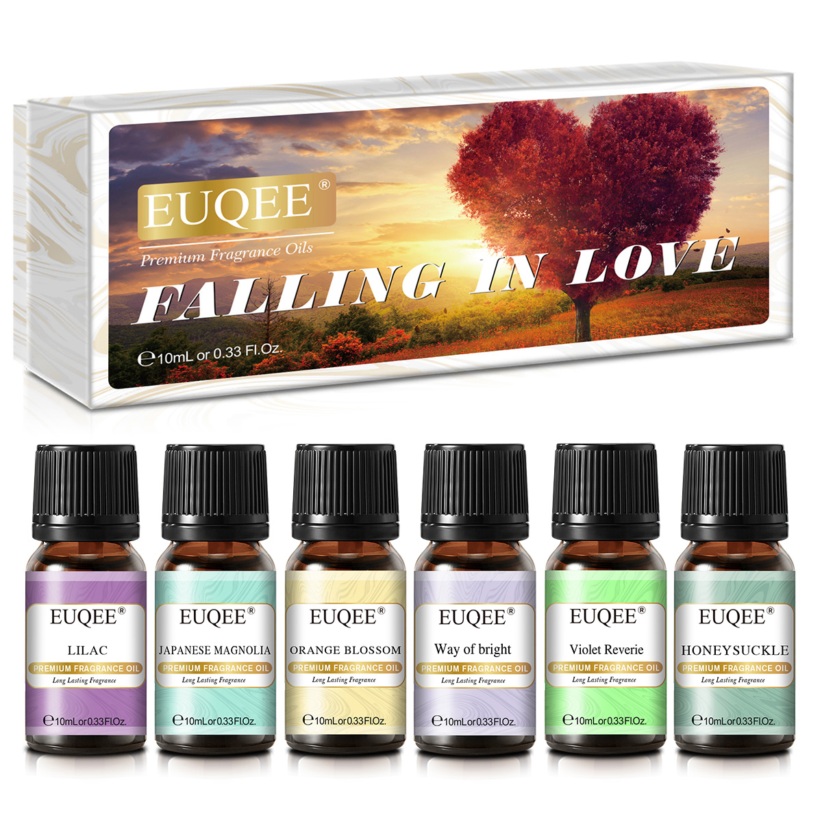 EUQEE 6pcs Fragrance Oils Set  – обзор и цена Soap Making Ingredients