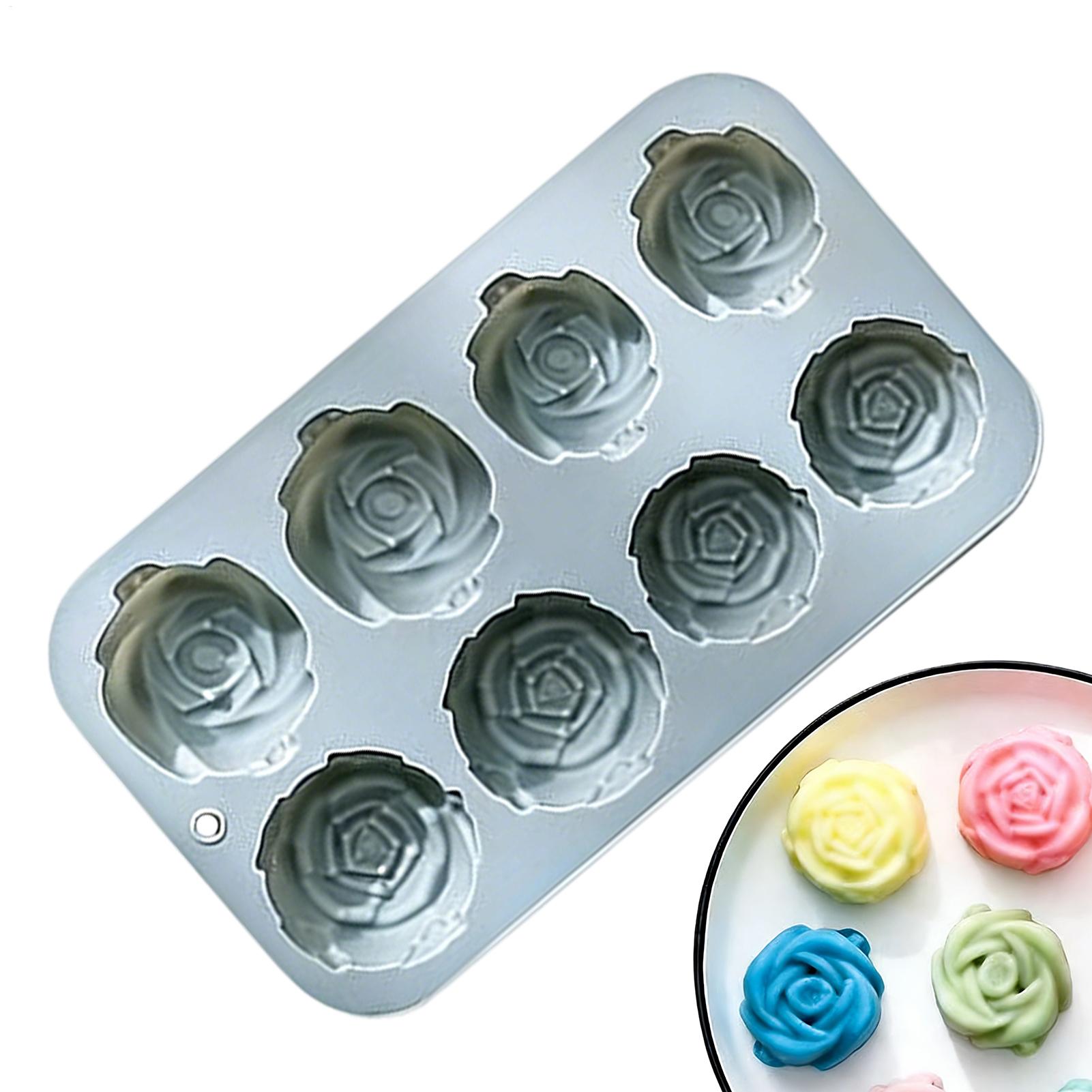 8 Holes Rose Flower Silicone M – обзор и цена Soap Making Designs