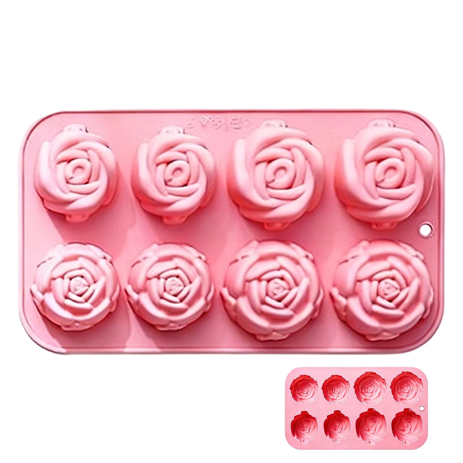 8 Holes Rose Flower Silicone M – обзор и цена Soap Making Designs