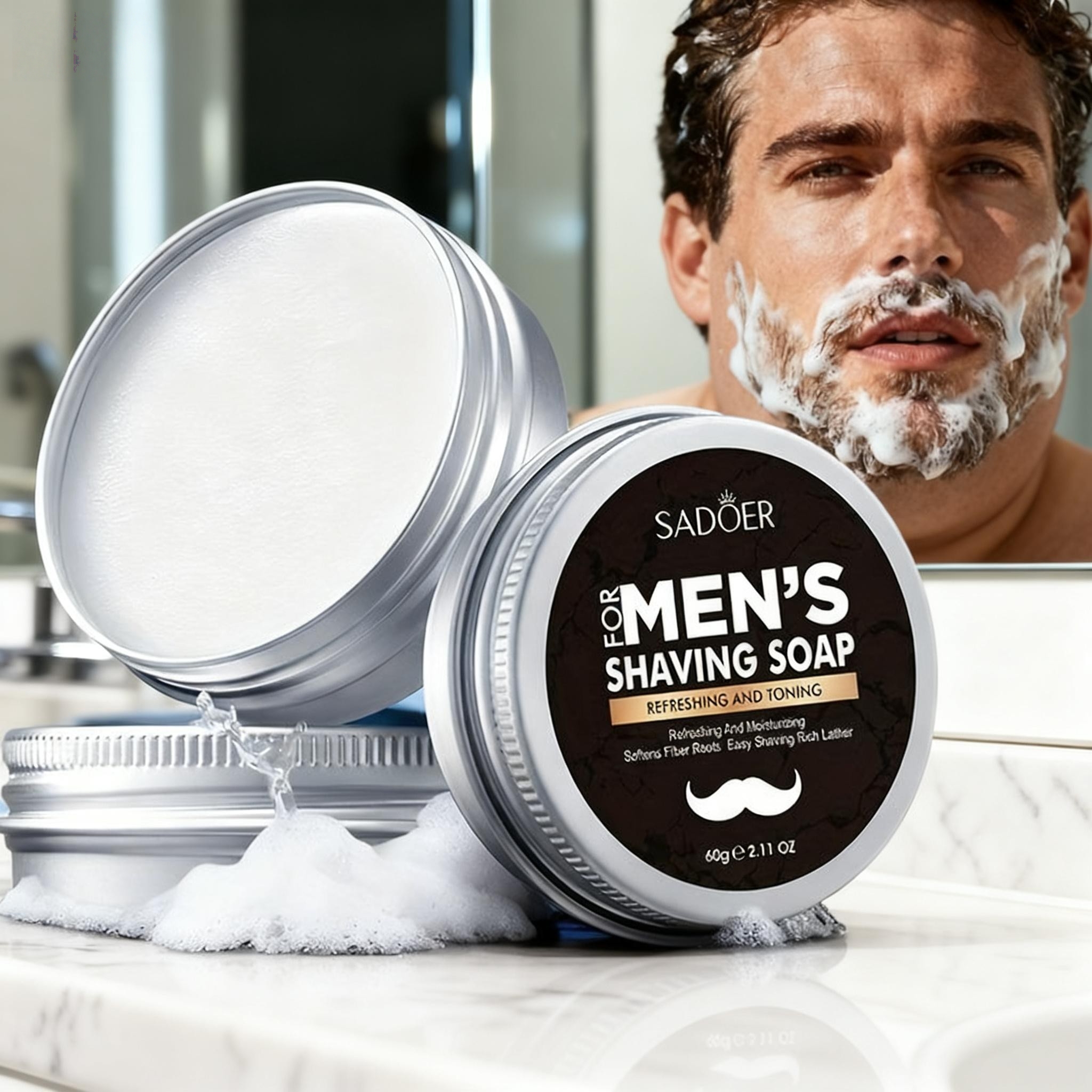 Men's Shaving Soap, Containing – обзор и цена Soap Making Ingredients