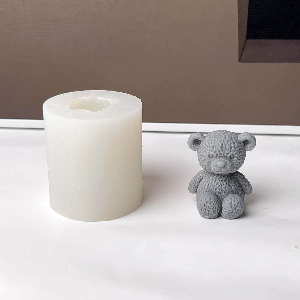 3D Cute Bear Candle Making Mou – обзор и цена Soap Making Chemical
