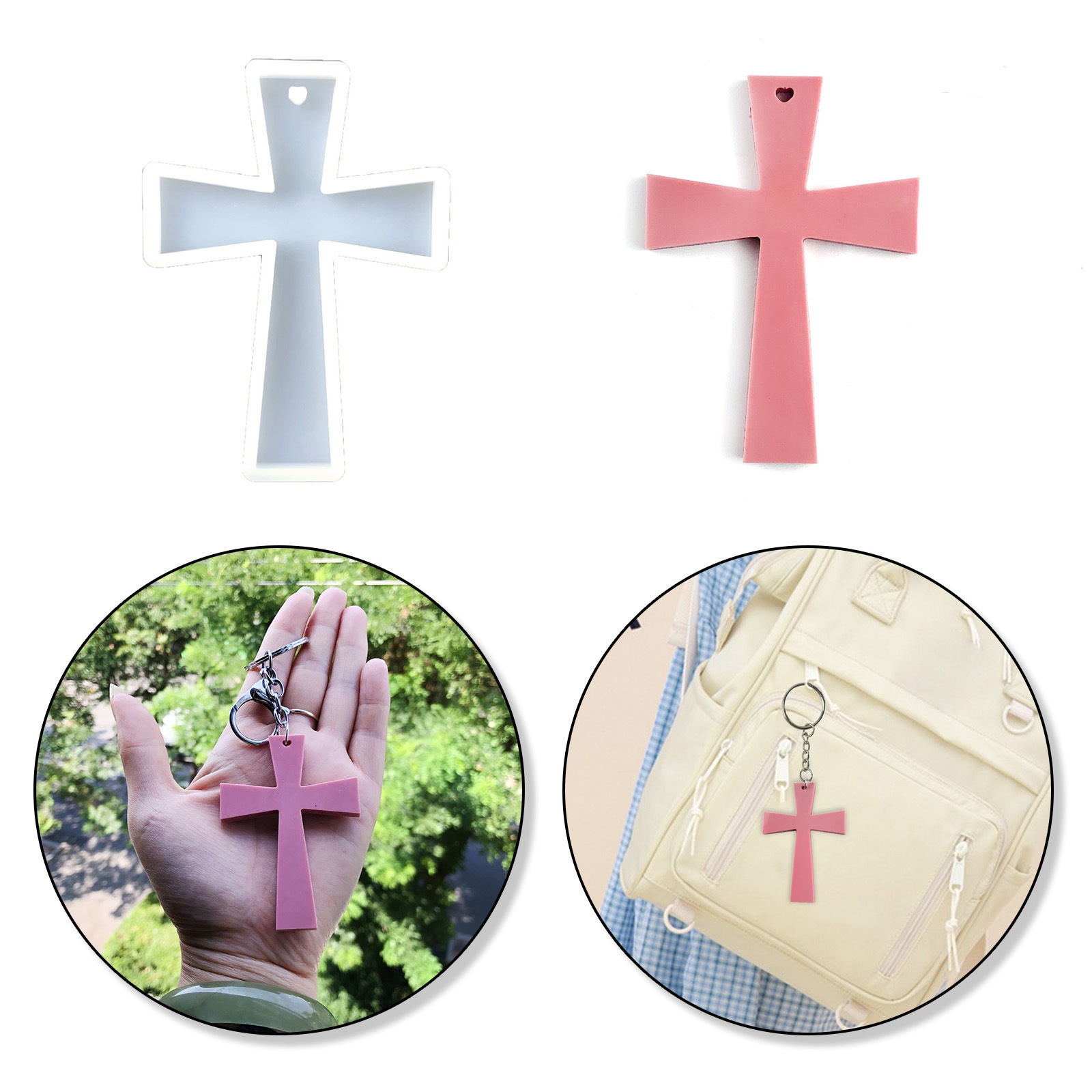 Silicone Mold Blessing Cross D – обзор и цена Soap Making Chemical