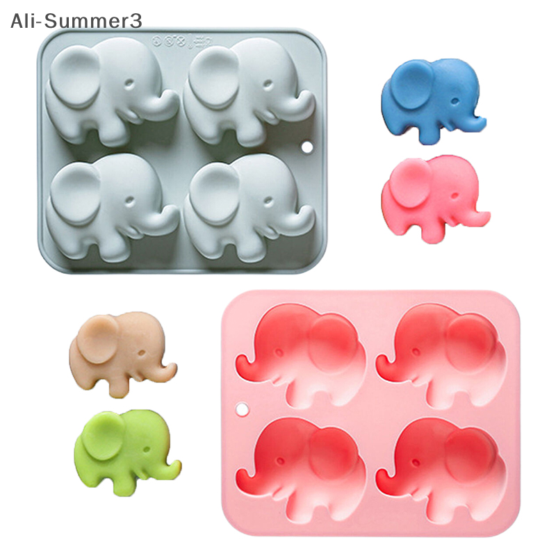 4-hole Baby Elephant Silicone  – обзор и цена Soap Making Designs