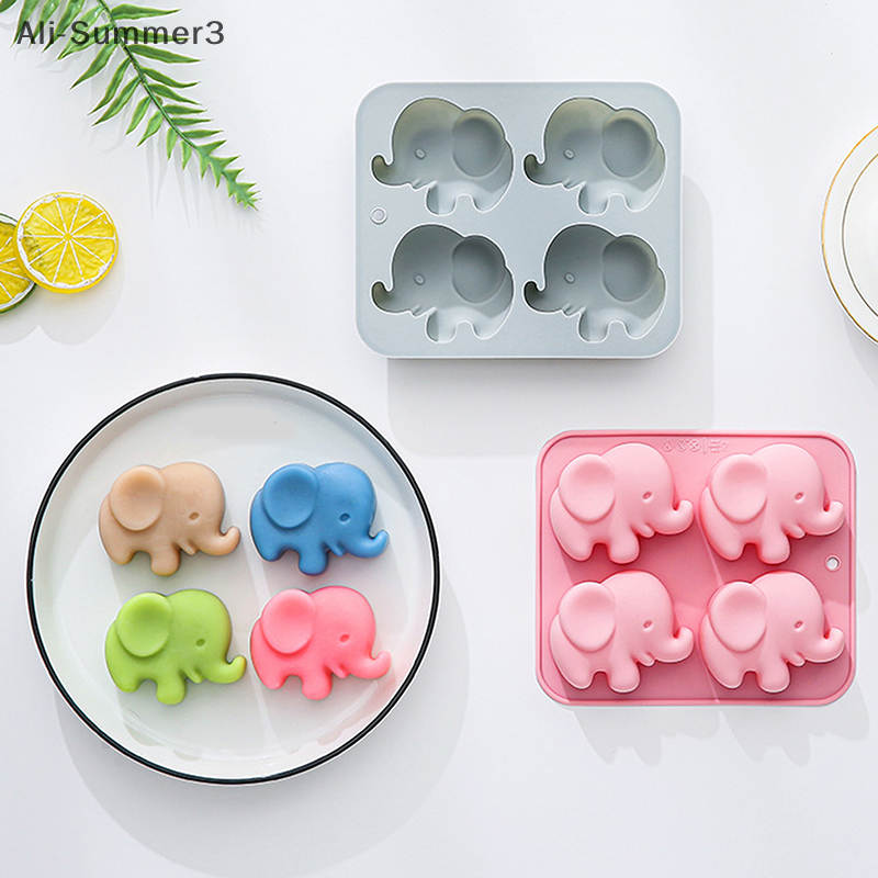 4-hole Baby Elephant Silicone  – обзор и цена Soap Making Designs