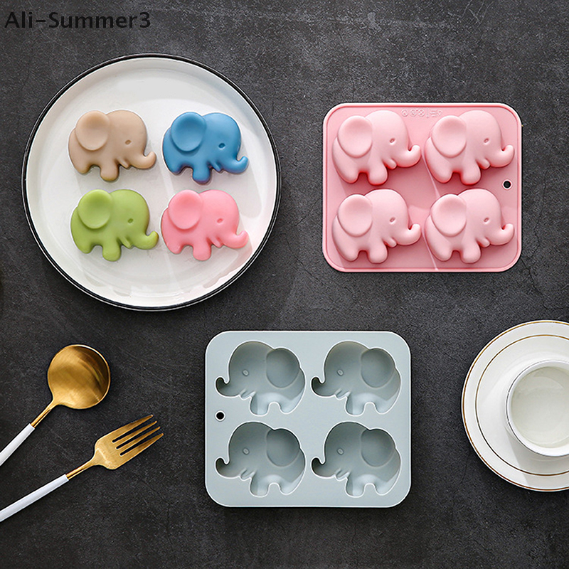 4-hole Baby Elephant Silicone  – обзор и цена Soap Making Designs