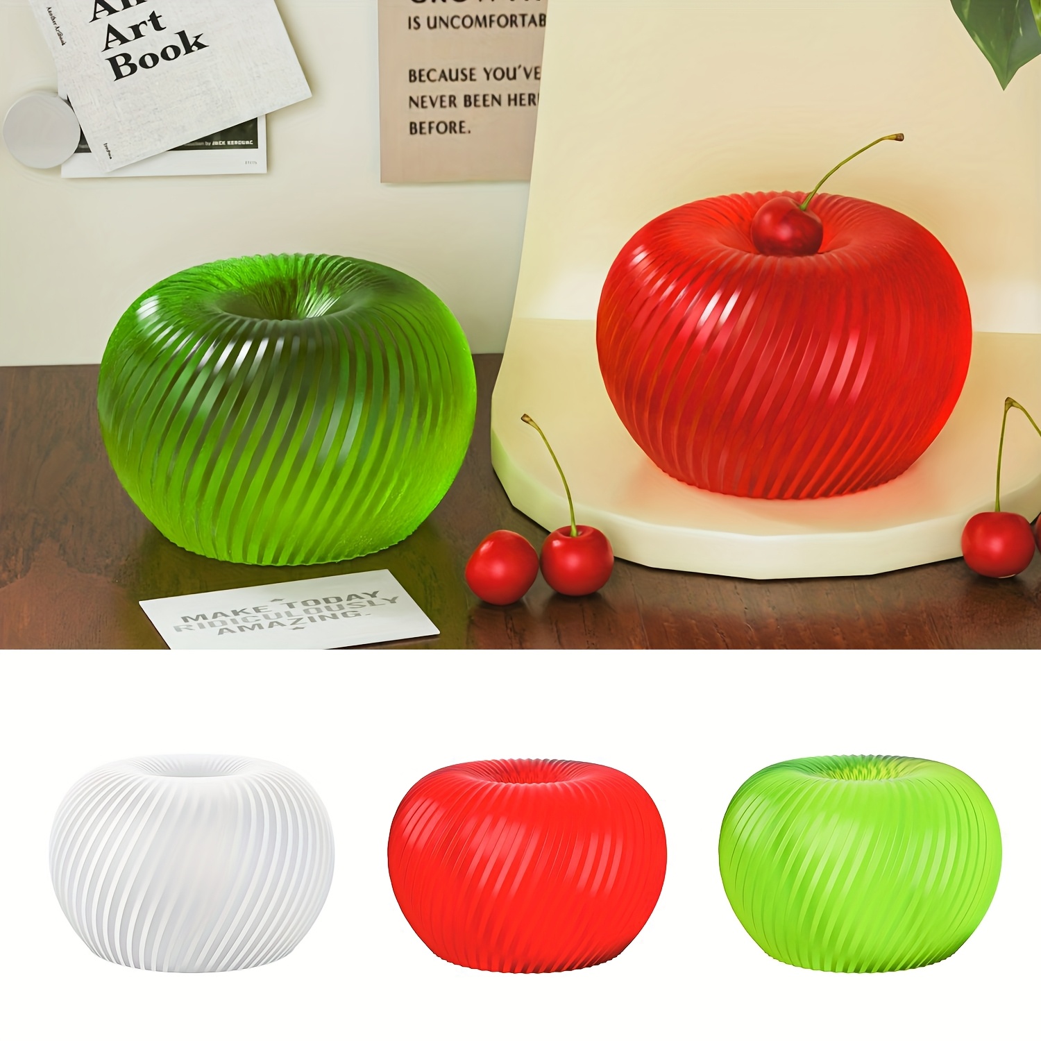 A trendy red apple silicone mo – обзор и цена Soap Making Designs