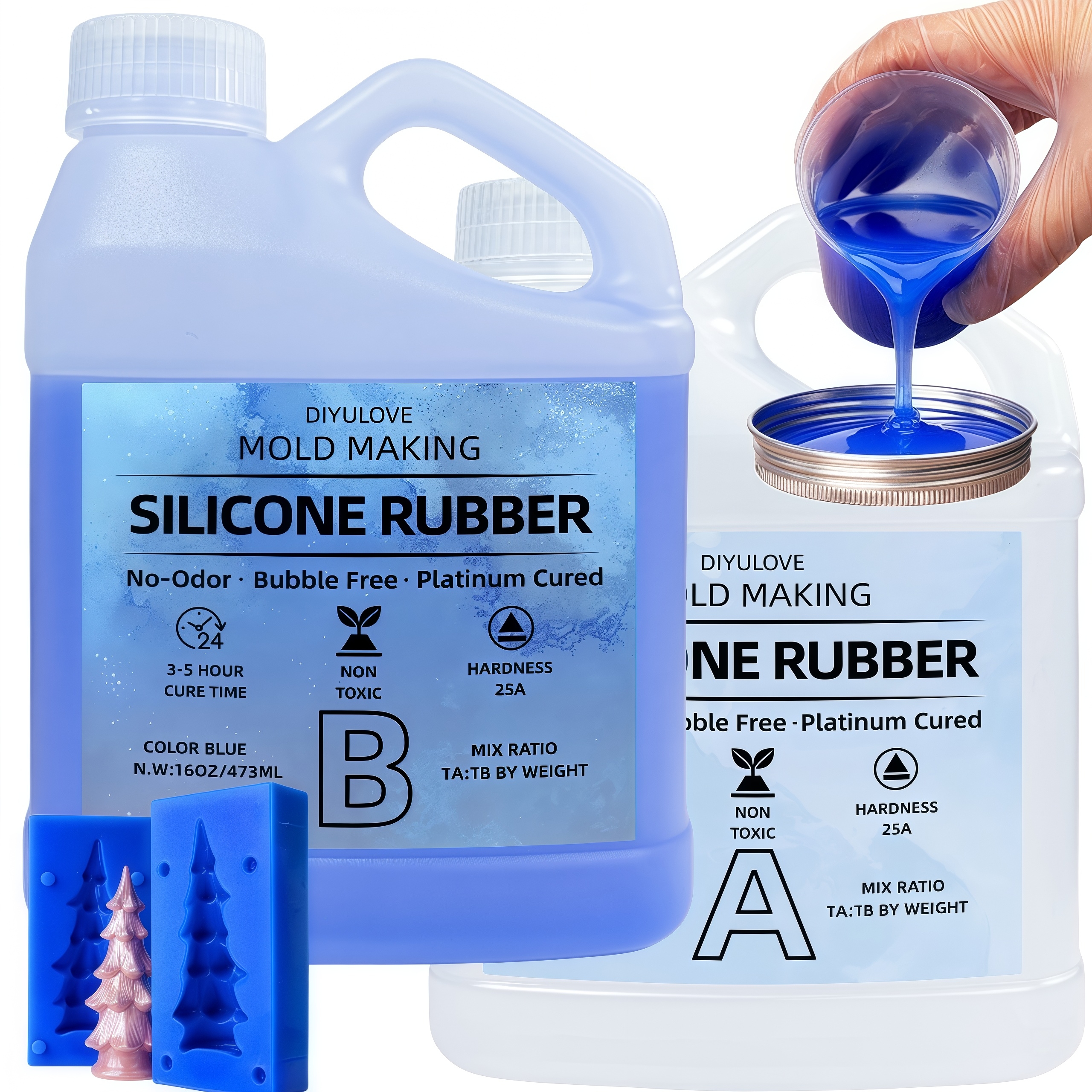 32oz High-Performance Silicone – обзор и цена Soap Making Designs