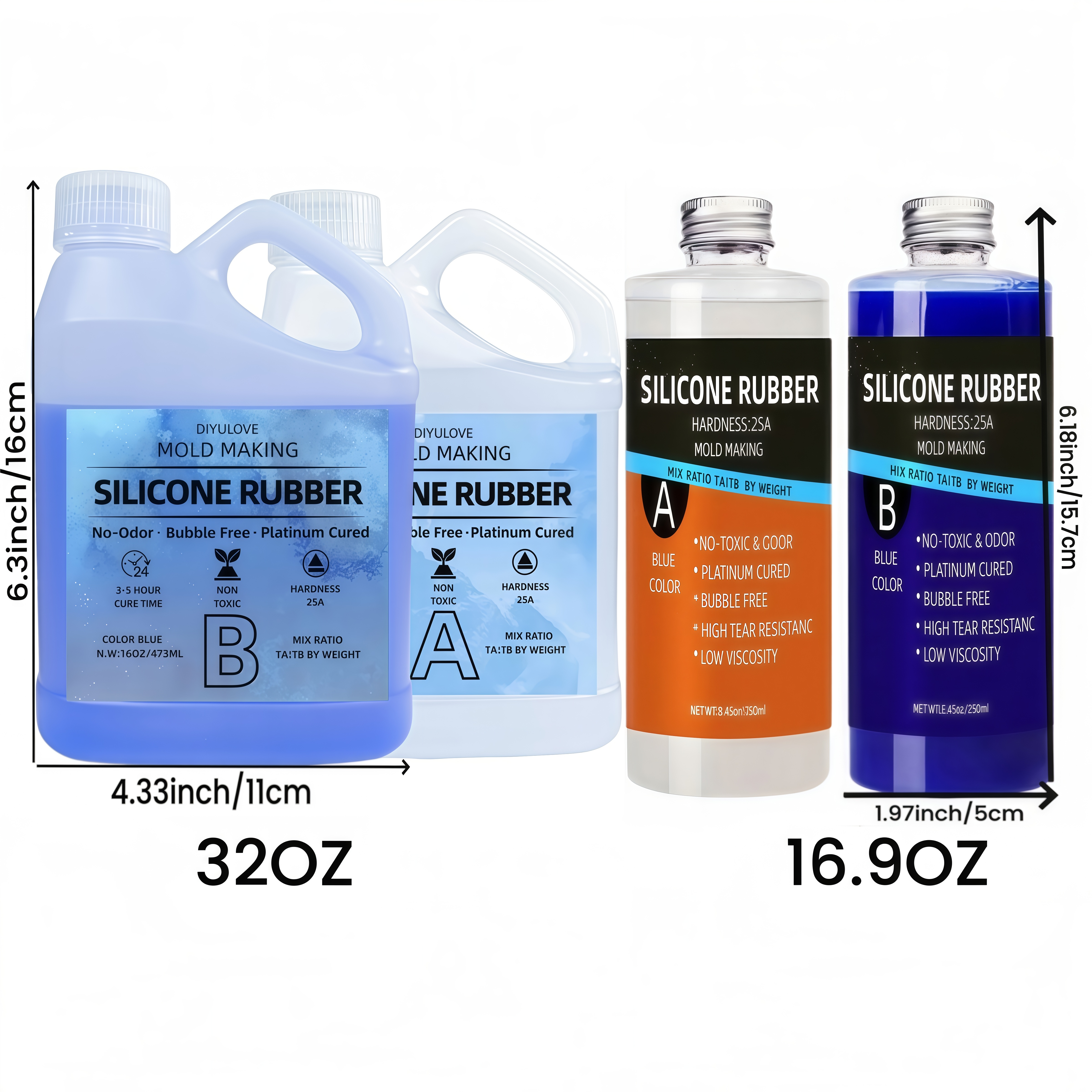 32oz High-Performance Silicone – обзор и цена Soap Making Designs