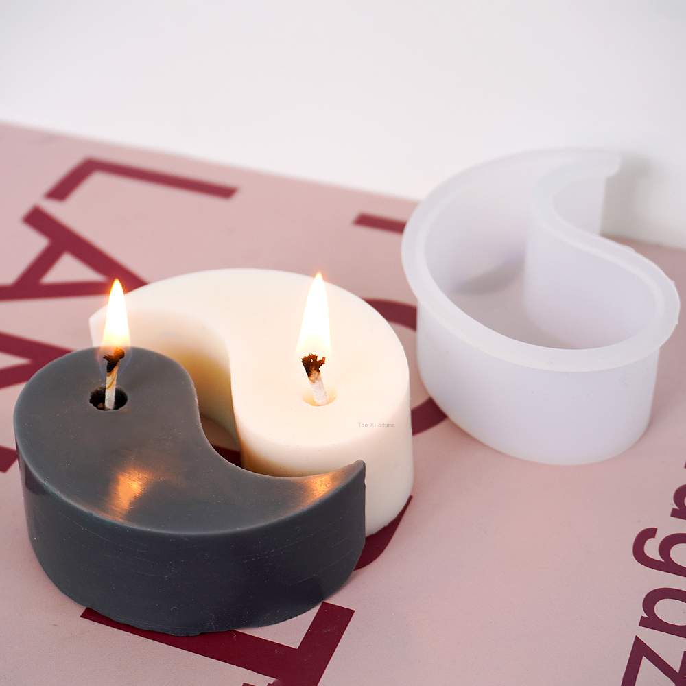 Yin Yang Silicone Candle Mold  – обзор и цена Soap Making Chemical