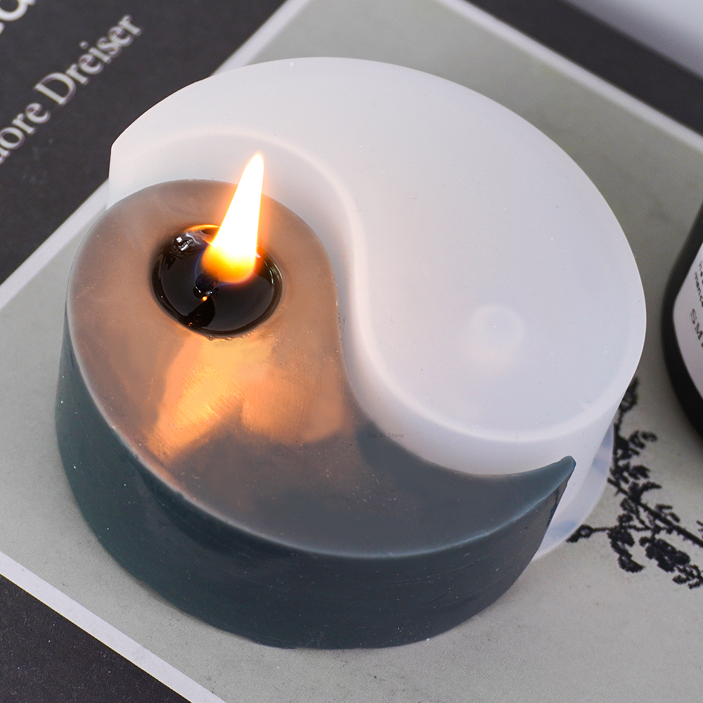 Yin Yang Silicone Candle Mold  – обзор и цена Soap Making Chemical